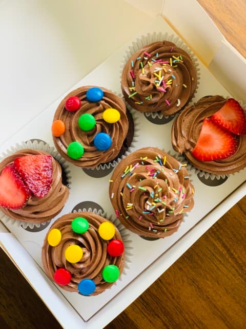 Chocolate Malt Cupcakes 2