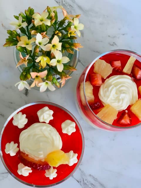 Fruit Trifle Jars