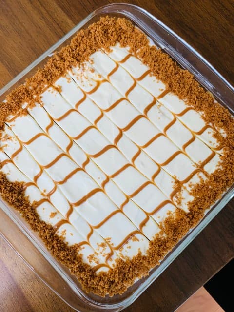 Lotus Biscoff Lasagna