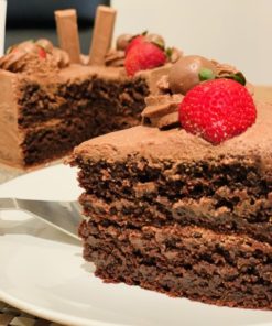 Chocolate Malt Cake from YUM by Maryam